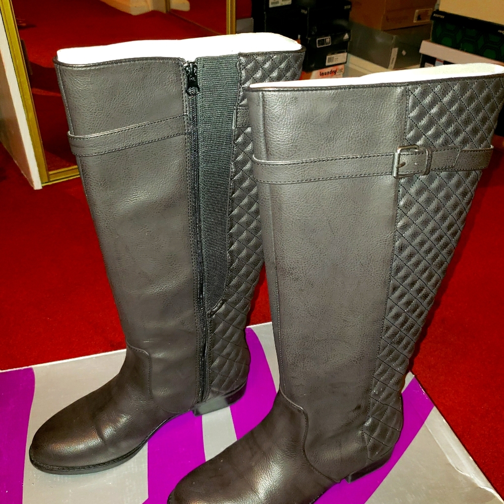 Black Riding Boots.